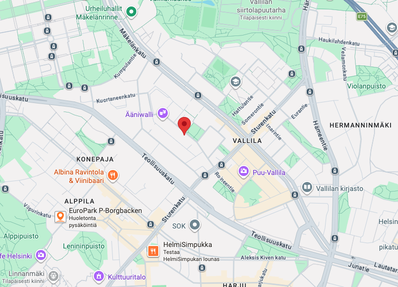 Nilsiänkatu 10 kartta